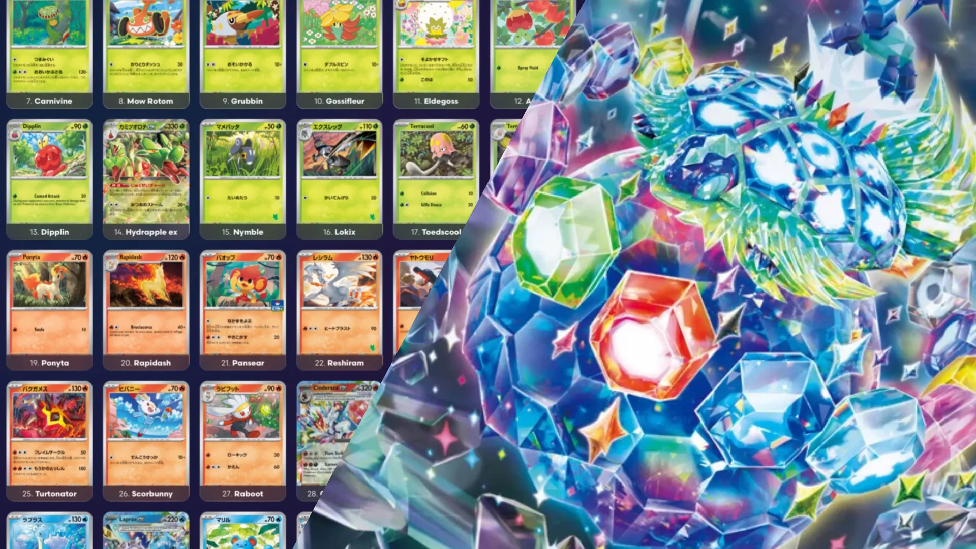 Stellar Crown' Prospective Set List | Pokéos