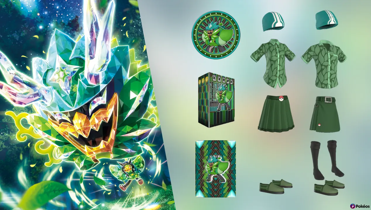 New Ogerpon accessories in TCG Live Battle Pass | Pokos