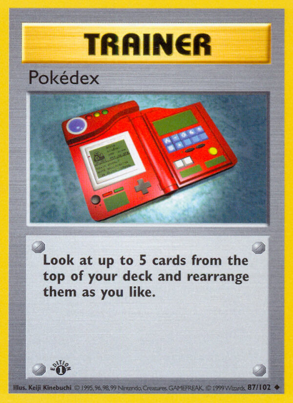 Pokdex (BS 87/102) - Base Set | International Cardex | Card Database + Card  Tracker + Pack Opening Sim + Deck Builder | Pokos