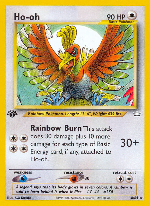 その他 Ho-oh Crystal type Ho-Oh (N3 18/64) - Neo Revelation | インターナショナル・カー