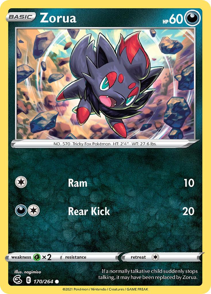 Zorua (FST 170/264) - Sword & Shield - Fusion Strike