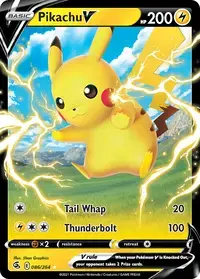 Pikachu V (s8b 45/184) - VMAX Climax | Japanese Cardex | Card