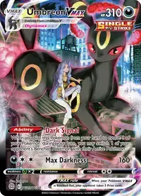 ポケモン - ポケモンカード　UmbreonVMAX S6a　海外版 UmbreonVMAX (s6a 95/69) - イーブイヒーローズ | 日本のカー