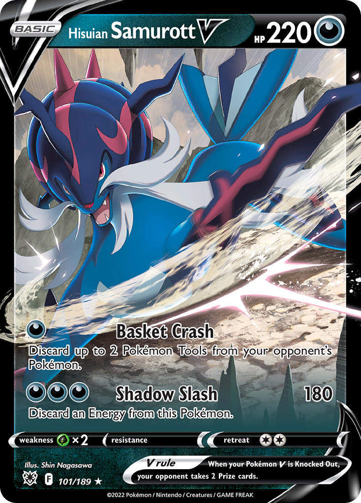 ヒスイダイケンキ V (ASR 101/189) - Sword & Shield - Astral