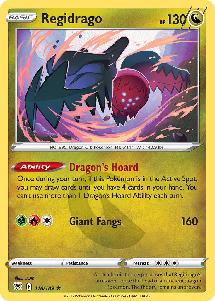 Regidrago (ASR 118/189) - Sword & Shield - Astral Radiance