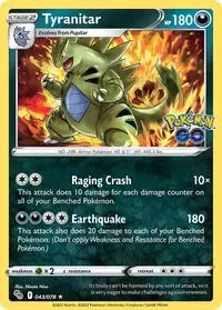 Tyranitar (sv2D 52/71) - Clay Burst | Japanese Cardex | Card