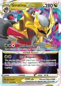 Giratina (Altered Forme) V (LOR 186/196) - Sword & Shield - Lost