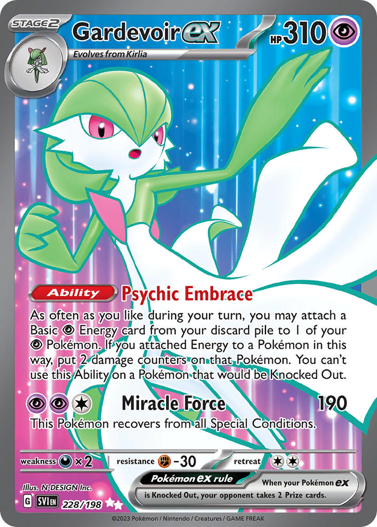 Gardevoir ex (SVI 228/198) - Scarlet & Violet | インターナショナル