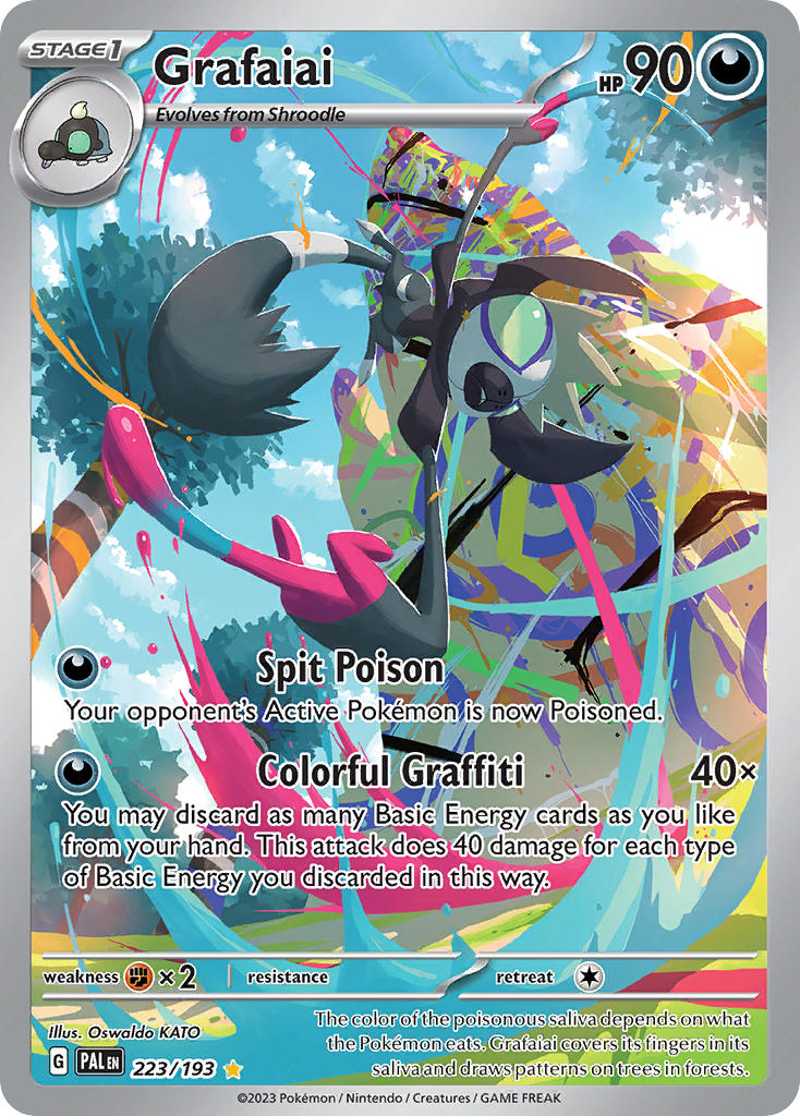 Grafaiai (PAL 223/193) - Scarlet & Violet - Paldea Evolved