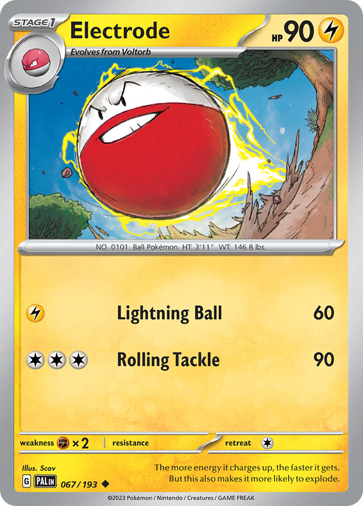Electrode (PAL 67/193) - Scarlet & Violet - Paldea Evolved