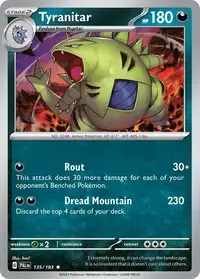 Tyranitar (e1 95/128) - Base Expansion Pack | Japanese