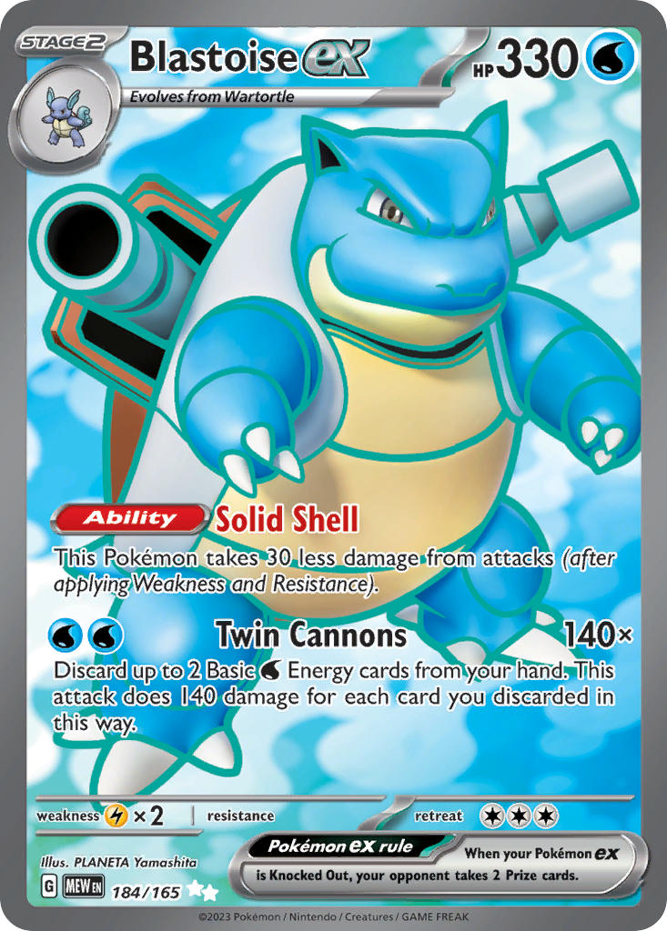 151 カメックス 英語版 Blastoise EX Blastoise-EX (XY 29) - Bulbapedia, the community-driven