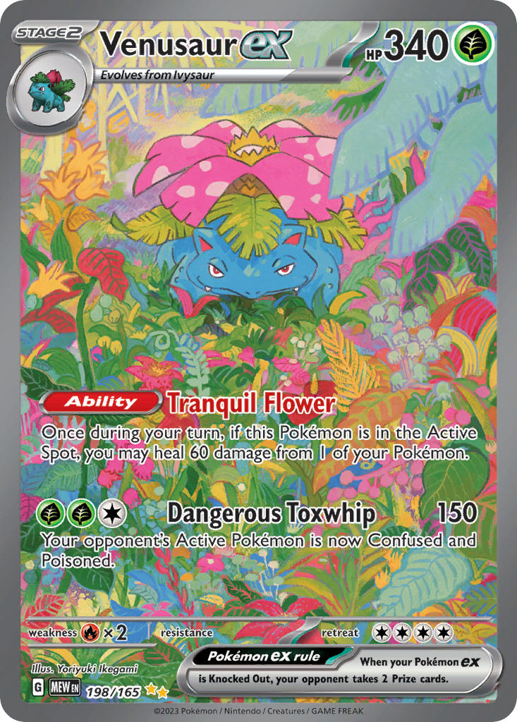 フシギバナex 　151 英語版　PSA10 ポケモンカード PSA10】ポケモンカード 151 フシギバナex SAR - メルカリ