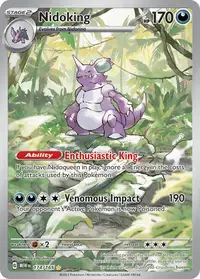 Nidoking (A4 228/161) - Wisdom of Sea and Sky | TCG Pocket | Card