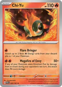 Chi-Yu (sv5a 18/66) - Crimson Haze | Cardex japonês | Banco