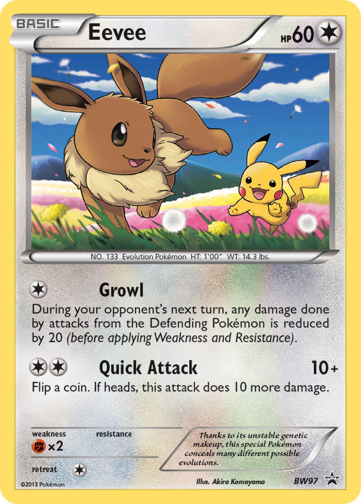 Eevee (BWP 97/101) - BW Black Star Promos | インターナショナル