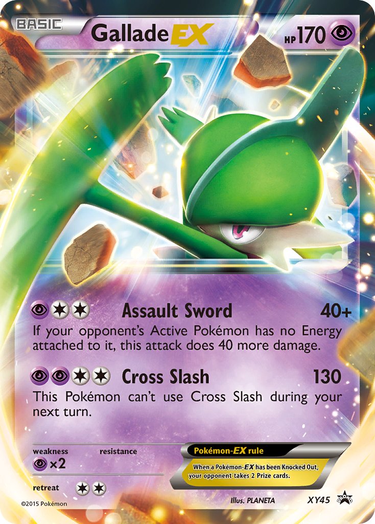 エルレイド ex (XYP 45/211) - XY Black Star Promos