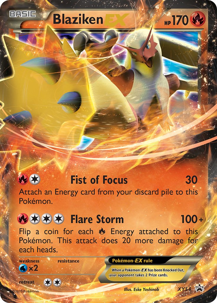 バシャーモ ex (XYP 54/211) - XY Black Star Promos