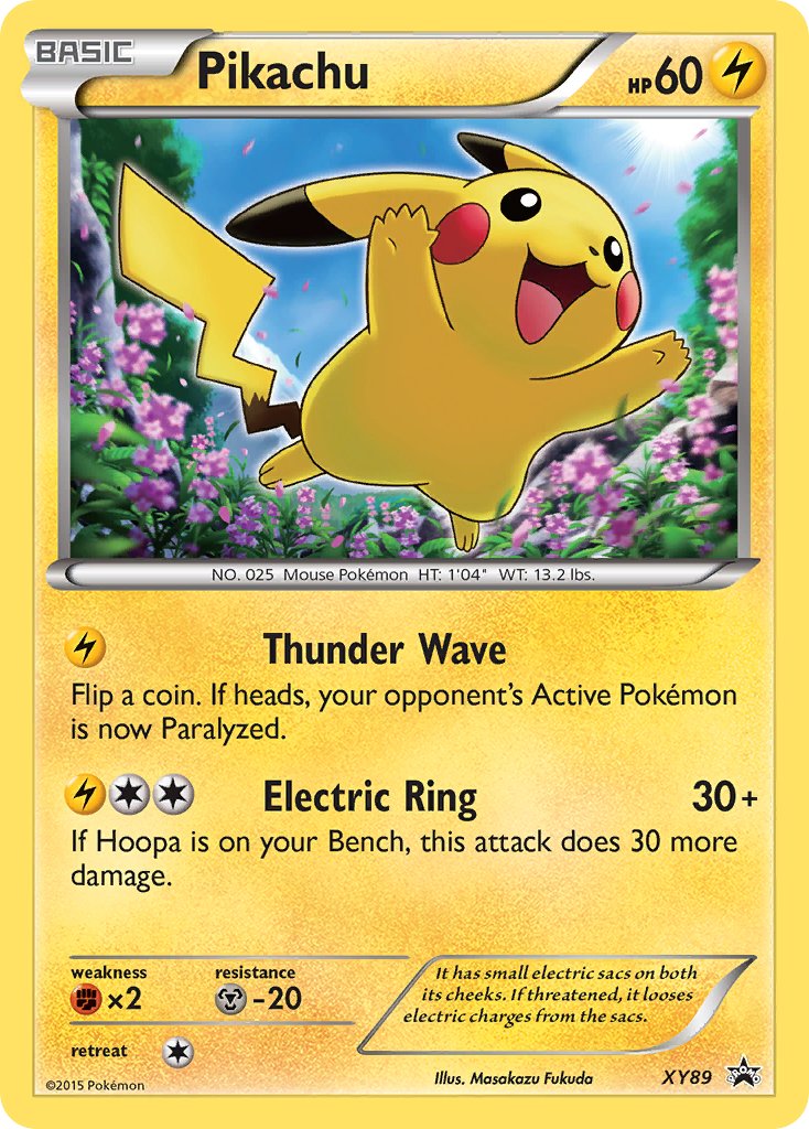 ピカチュウ (XYP 89/211) - XY Black Star Promos