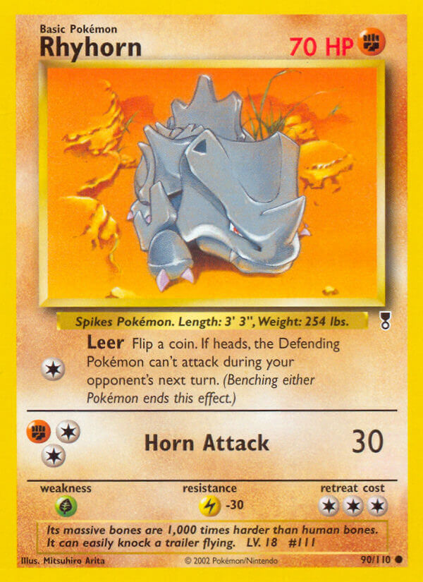 Rhyhorn (LC 90/110) - Legendary Collection | International Cardex