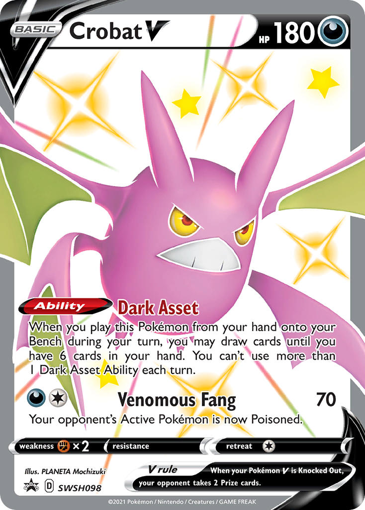 クロバットv SHINY BOX クロバットV」発売！ | ポケモンカードゲーム公式