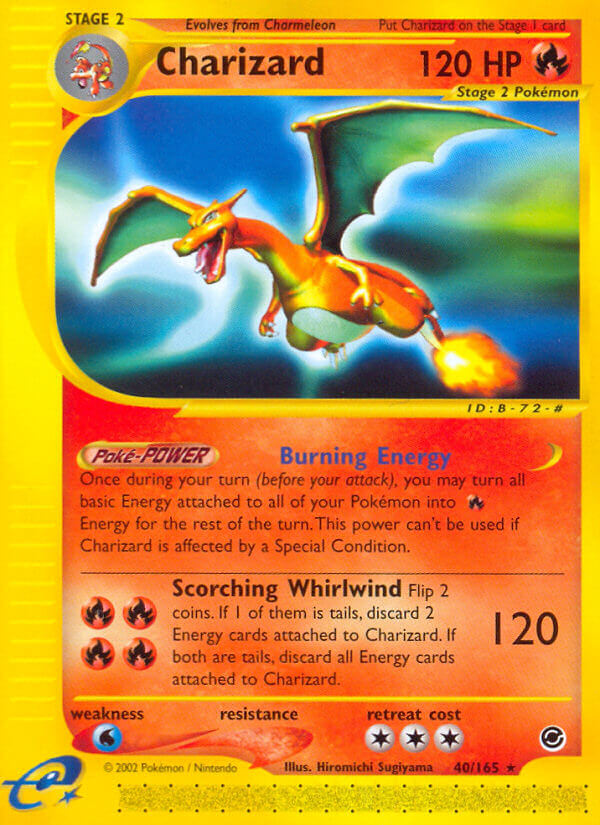Charizard (EX 40/165) - Expedition Base Set | International