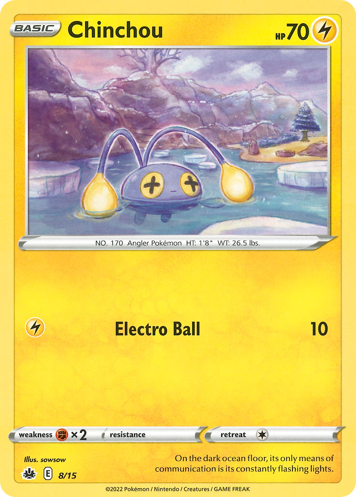 ポケモン - ポケモンカード　eカード　チョンチー　レトロ　マクドナルド　非売品 チョンチー(マクドナルド)【-】{011/018}