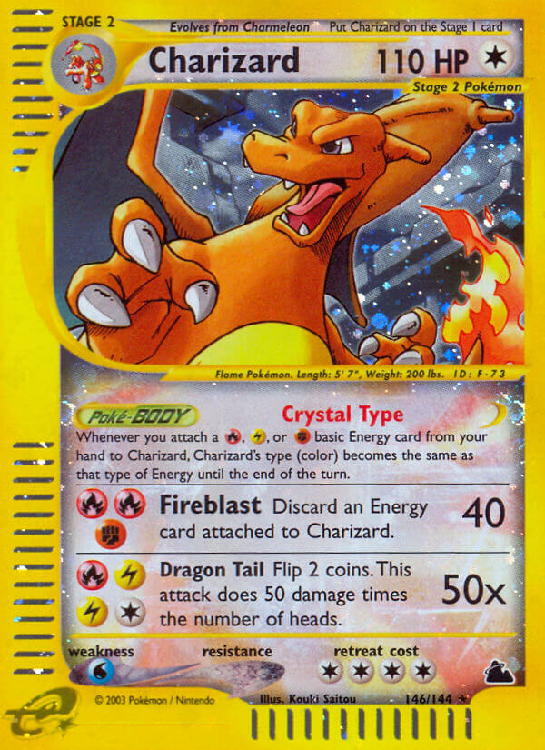 ポケモンカードゲーム　Charizard　146/144 英語版 Charizard 146/144 Skyridge Holo for sale online | eBay