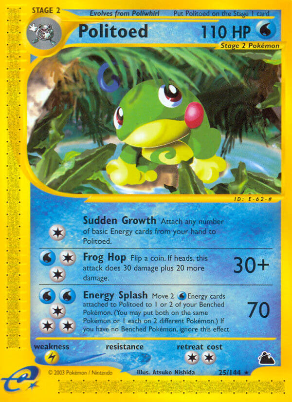 ポケモンカードニョロトノ　eカード　psa9 2025年最新】ニョロトノ eの人気アイテム - メルカリ