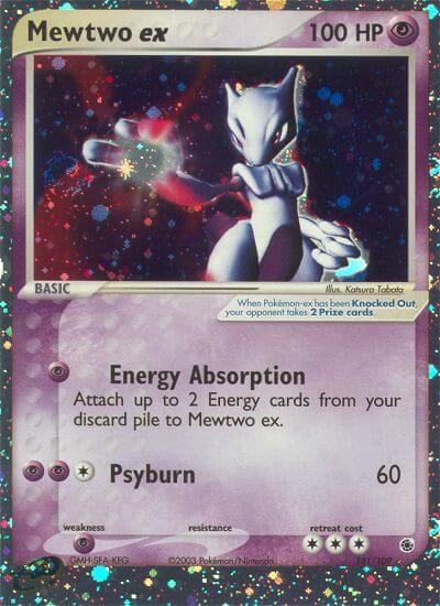 Mewtwoレア ポケカ ポケモンカード 海外版 ミュウツーex 101/109 ミュウツーEX SR 海外版 英語版 Mewtwo EX - 103/108 -【Card