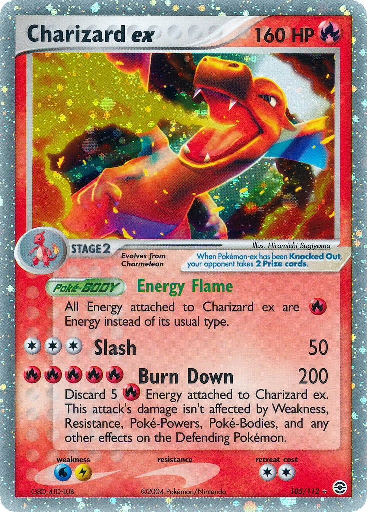 リザードン ex (FL 105/112) - EX FireRed & LeafGreen