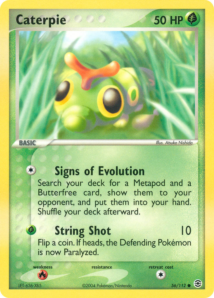キャタピー (FL 56/112) - EX FireRed & LeafGreen
