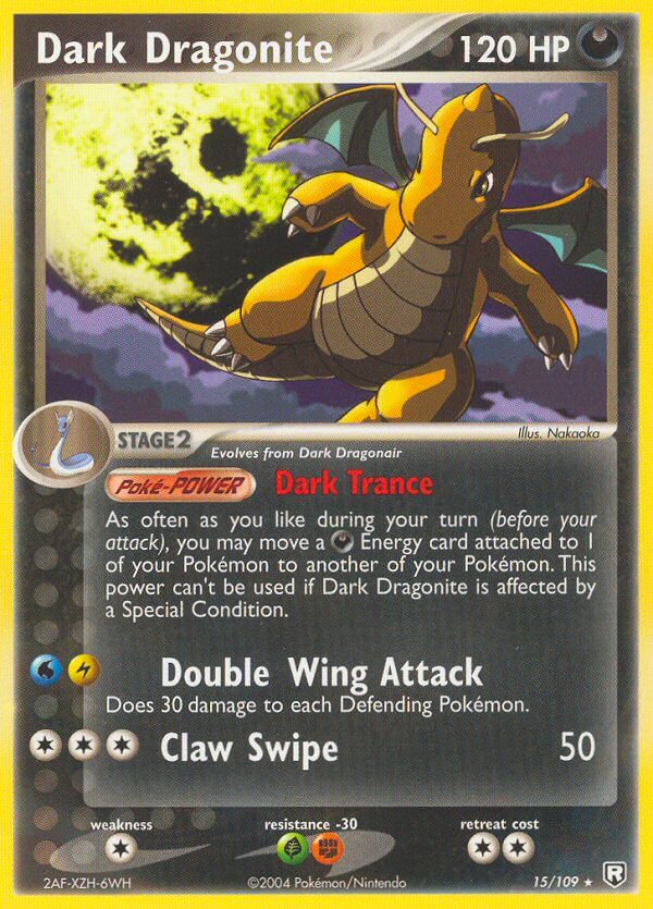 Dark Dragonite (TRR 15/109) - EX Team Rocket Returns
