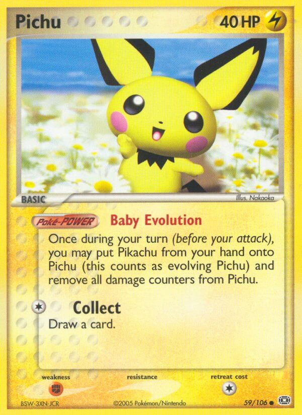 ポケモンカード⚡ピチュー ピチュー LV.9［Pt4 030/090 ☆］【めずらしいカード】＞カード