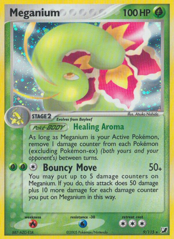 ポケモンカード　メガニウム ポケモンカード 旧裏 メガニウム PSA9 ポケカ MEGANIUM - メルカリ
