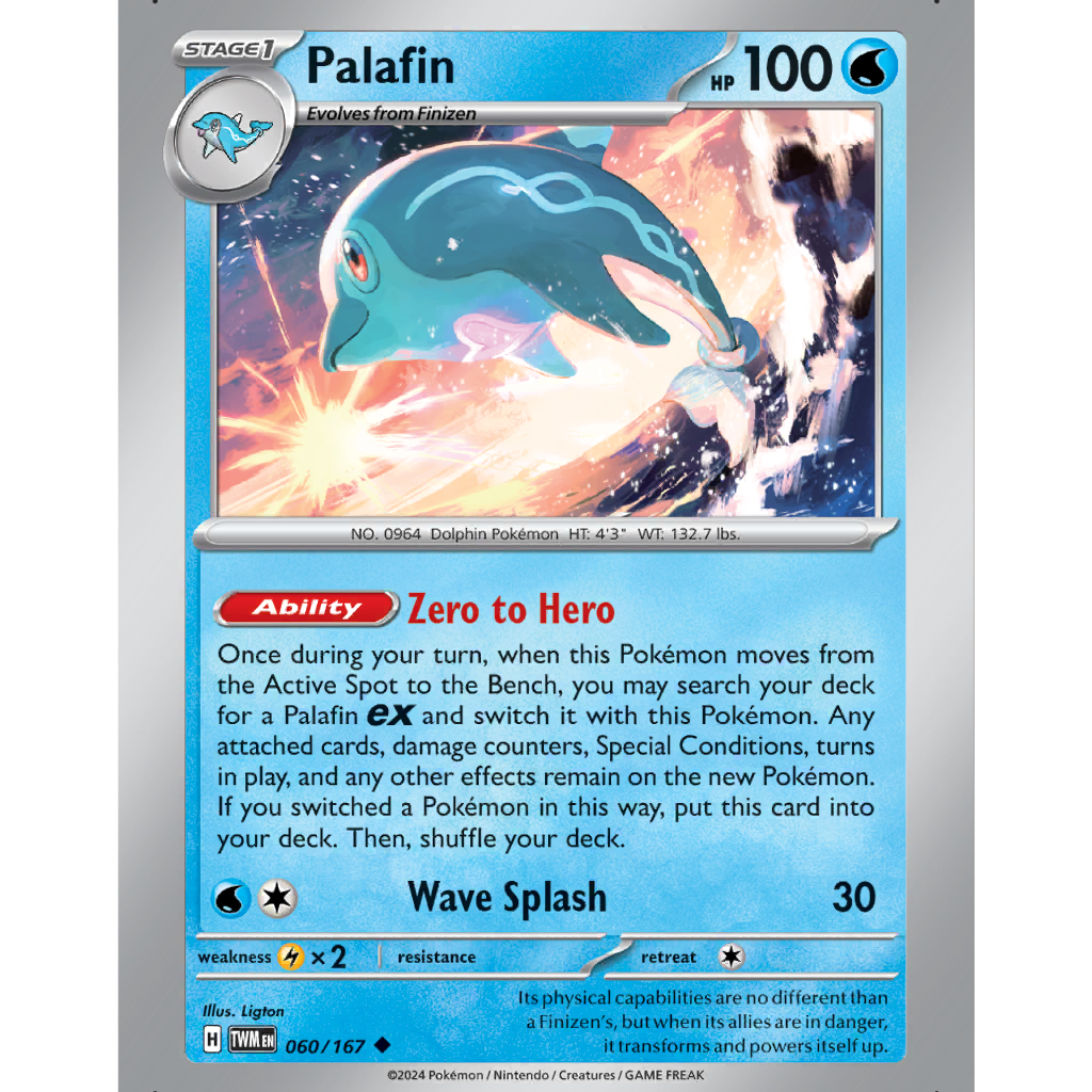 Palafin (Zero Form) (TWM 60/167) - Twilight Masquerade