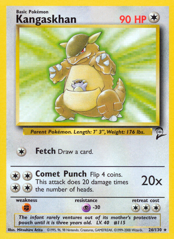 Pokémon TCG Pokedex Base Set 87/102 Regular Shadowless Uncommon
