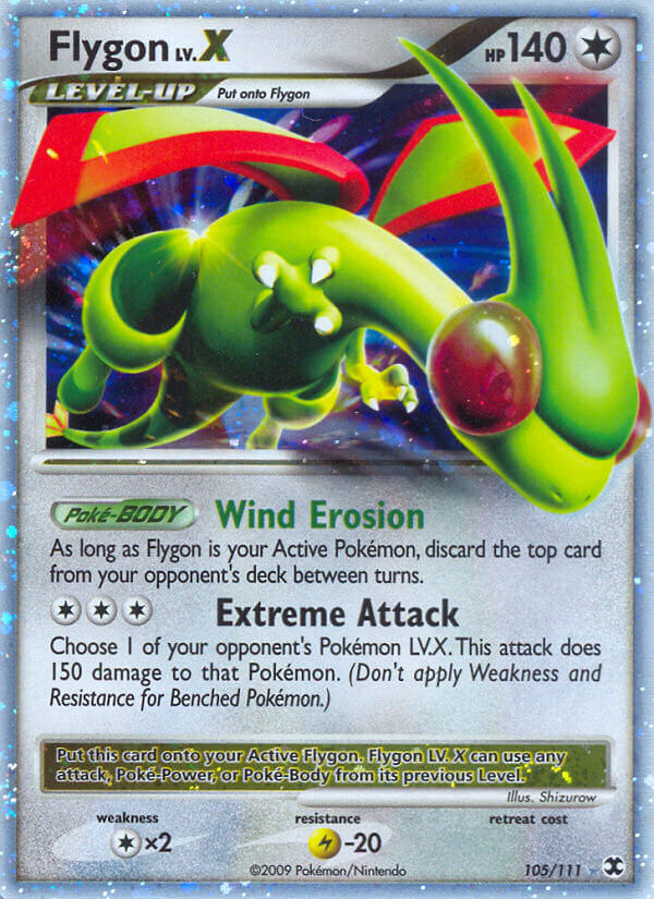 flygon pokemon card price Trading Game S9 072/100 RR V (Rank A) Promo Retreat cost Flygon - Colorless  Infinity