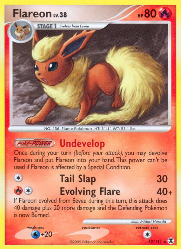Flareon (RR 19/111) - Platinum - Rising Rivals | Cardex