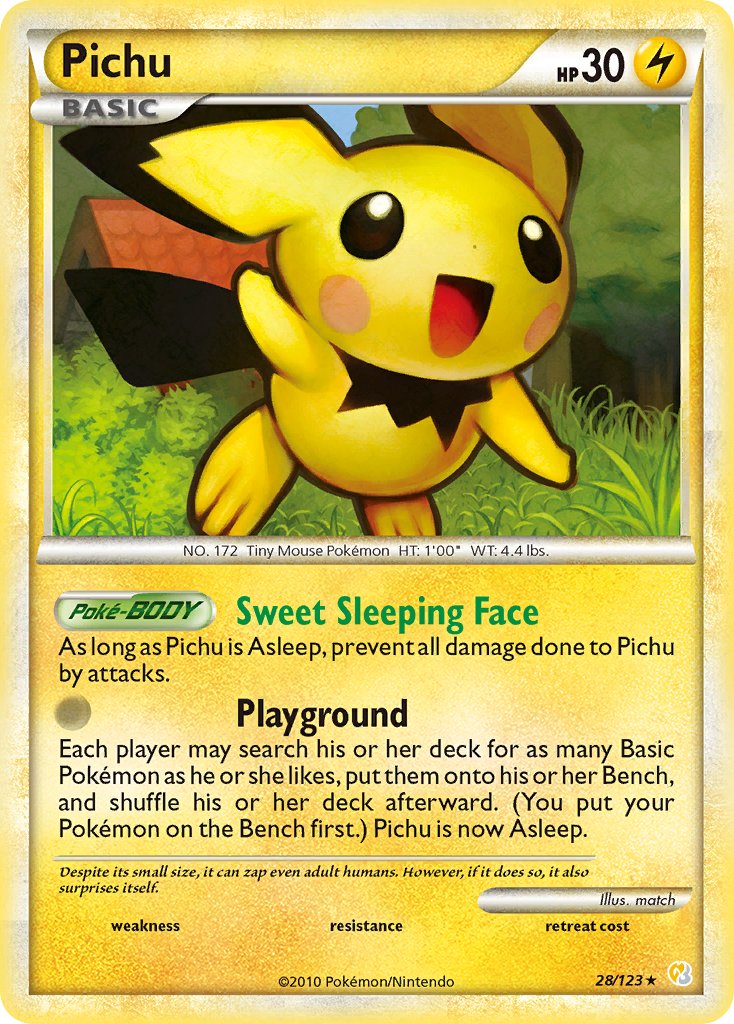 ピチュー (HS 28/123) - HeartGold & SoulSilver