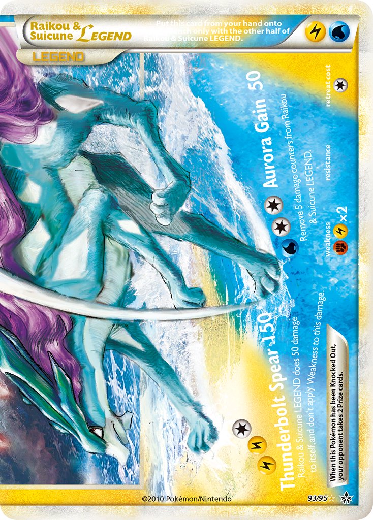 Suicune & Entei Legend 160HP