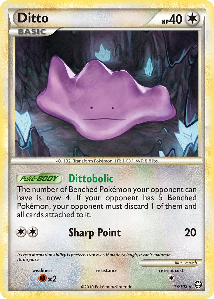 Ditto (TM 17/102) - HS - Triumphant | International Cardex | Card