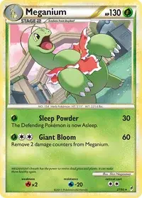 Meganium (m1S 5/63) - メガシンフォニア | 日本のカーデックス