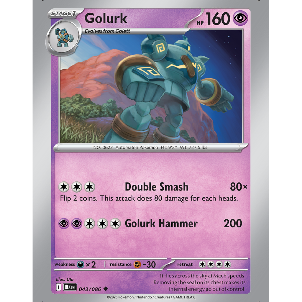 Golurk (BLK 43/86) - Black Bolt | International Cardex