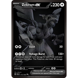 Zekrom ex (sv11B 169/86) - Black Bolt | Japanese Cardex
