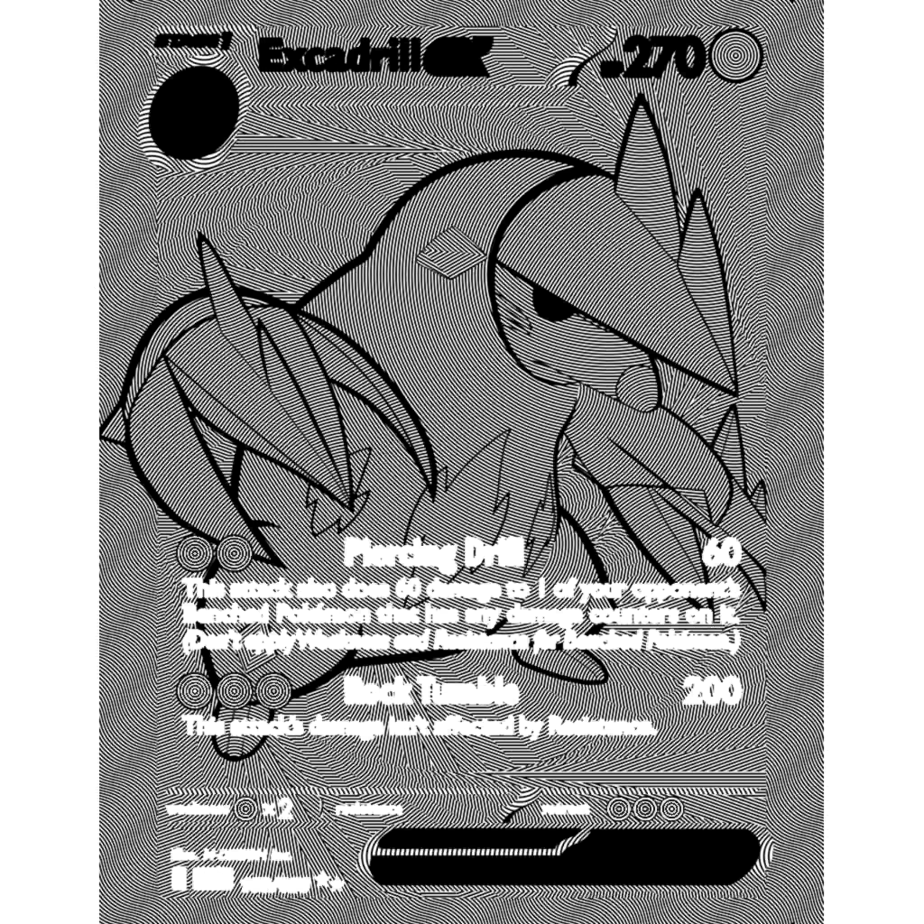 Excadrill ex (BLK 160/86) - Black Bolt | International