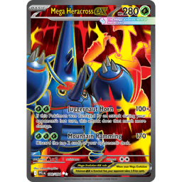 Mega Heracross ex (PFL 108/94) - Phantasmal Flames | International