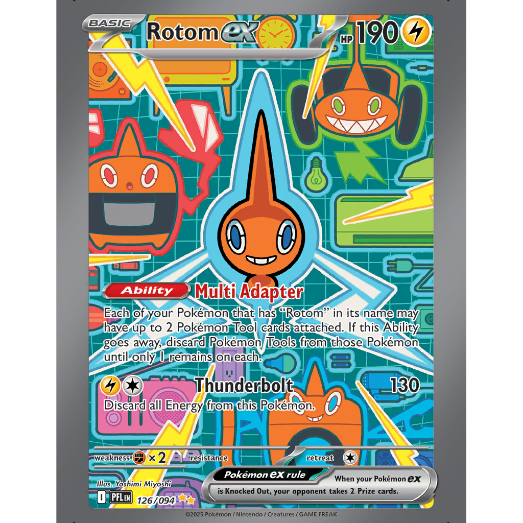 Rotom ex (PFL 126/94) - Phantasmal Flames | International Cardex