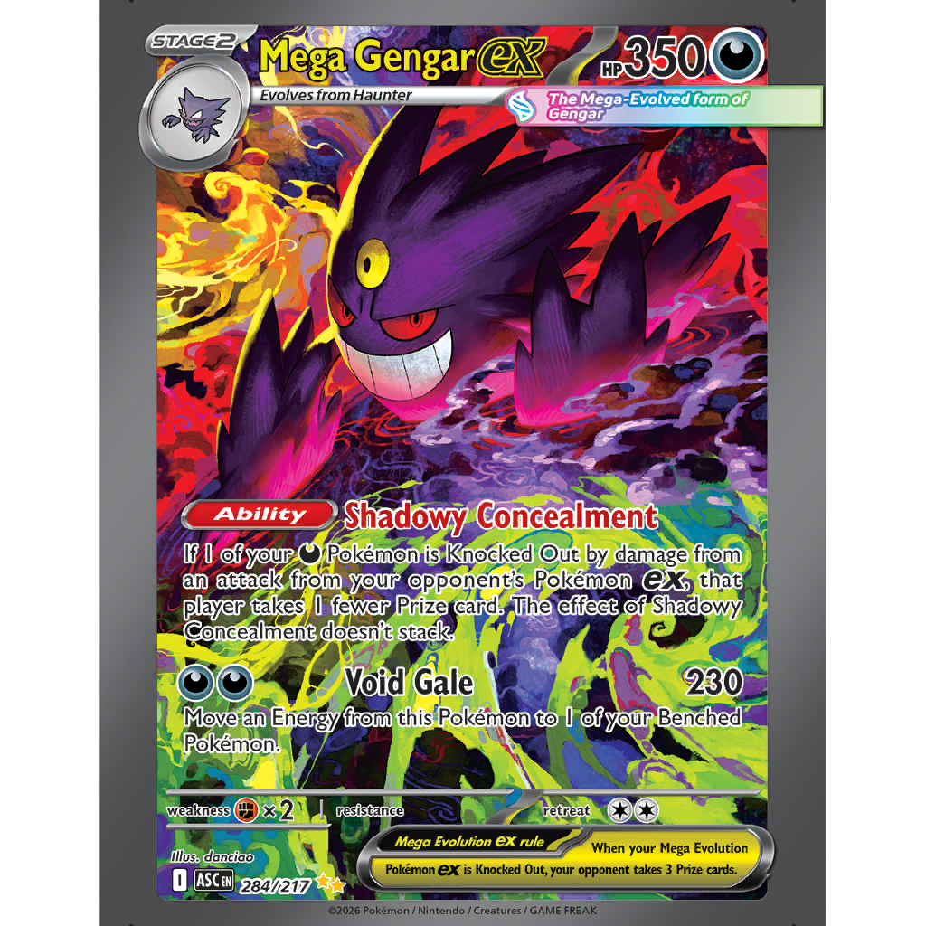 Mega Gengar ex ( 284/undefined) - Set | undefined | Card Database