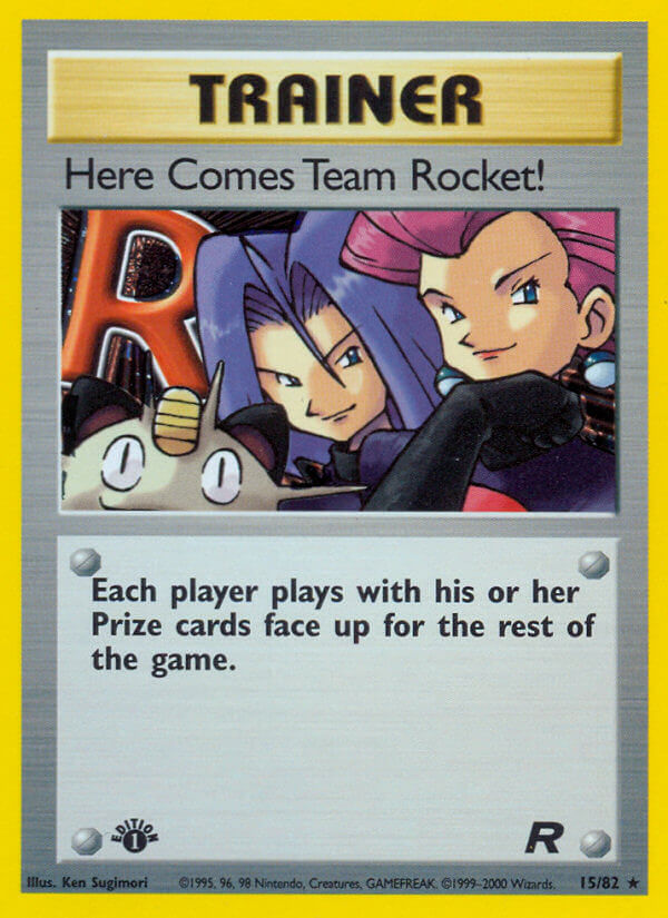ポケモンカード TEAM Rocket 1st Edition 英語版 海外版 未開封 ポケモンカード pokemon trading card game TEAM Rocket